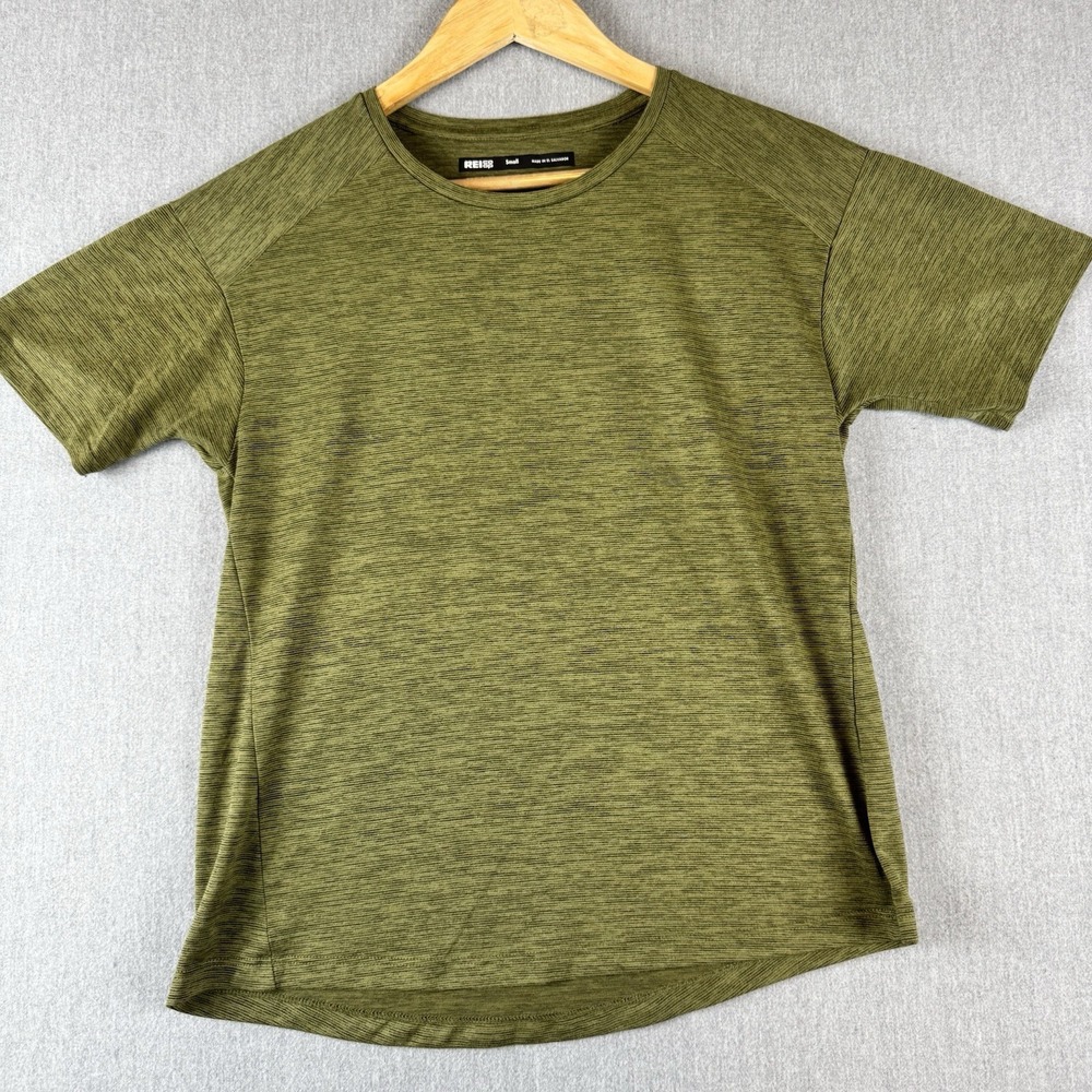 REI Co-op Active Pursuits T-Shirt‎ Men's Small Short Sleeve Outdoor Green